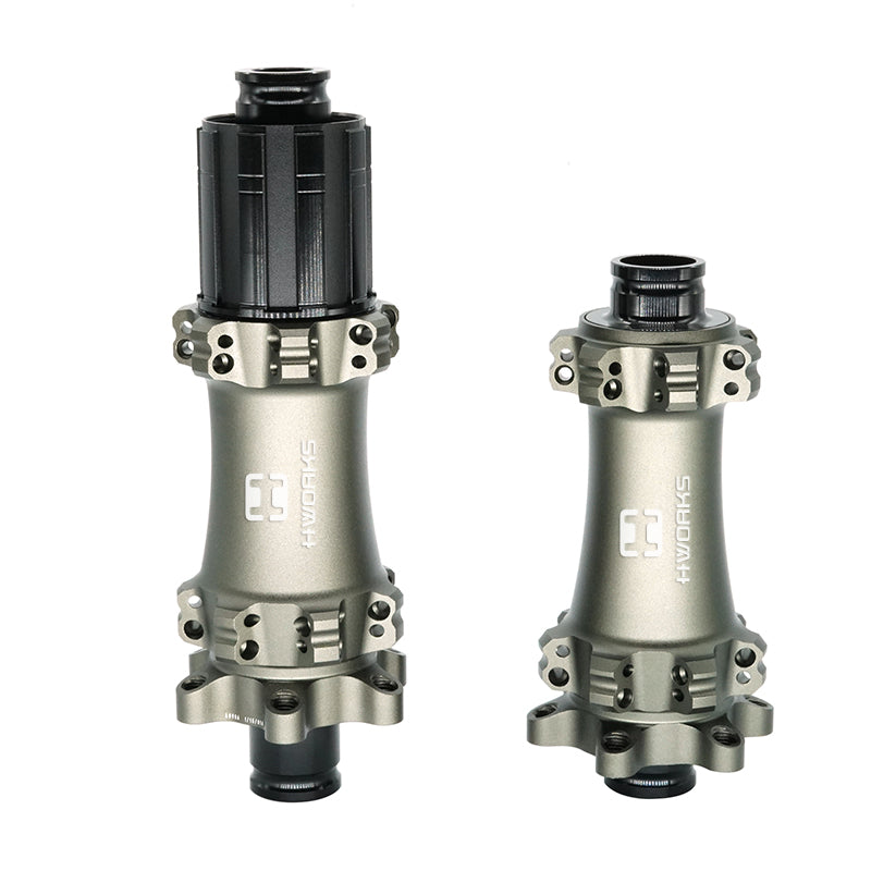 H-Works M330-6B Straight Pull MTB Boost Hub — Front Hub