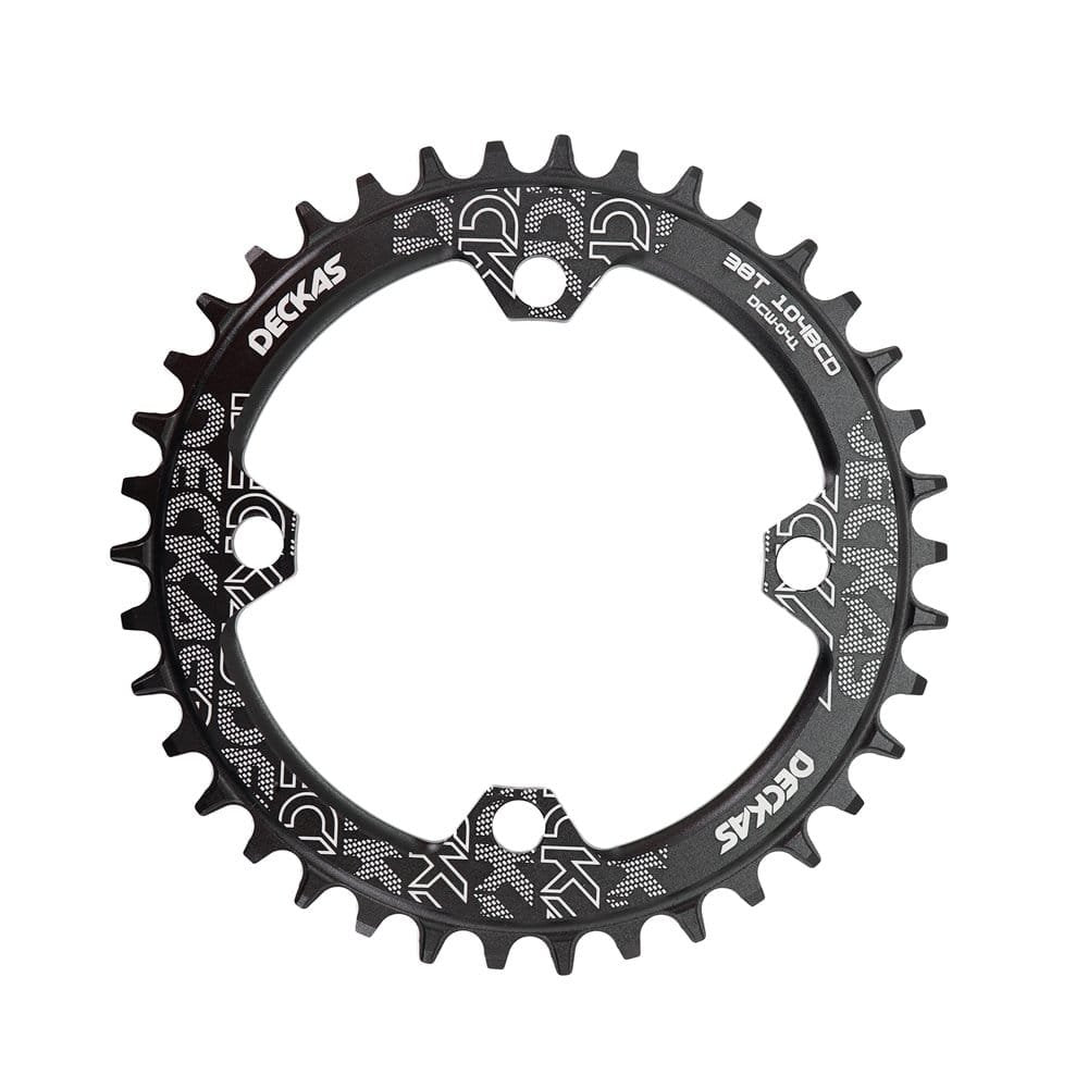 Deckas 104BCD Chainring Round for MTB Bike 30 32 34 36 42 48 50 52T