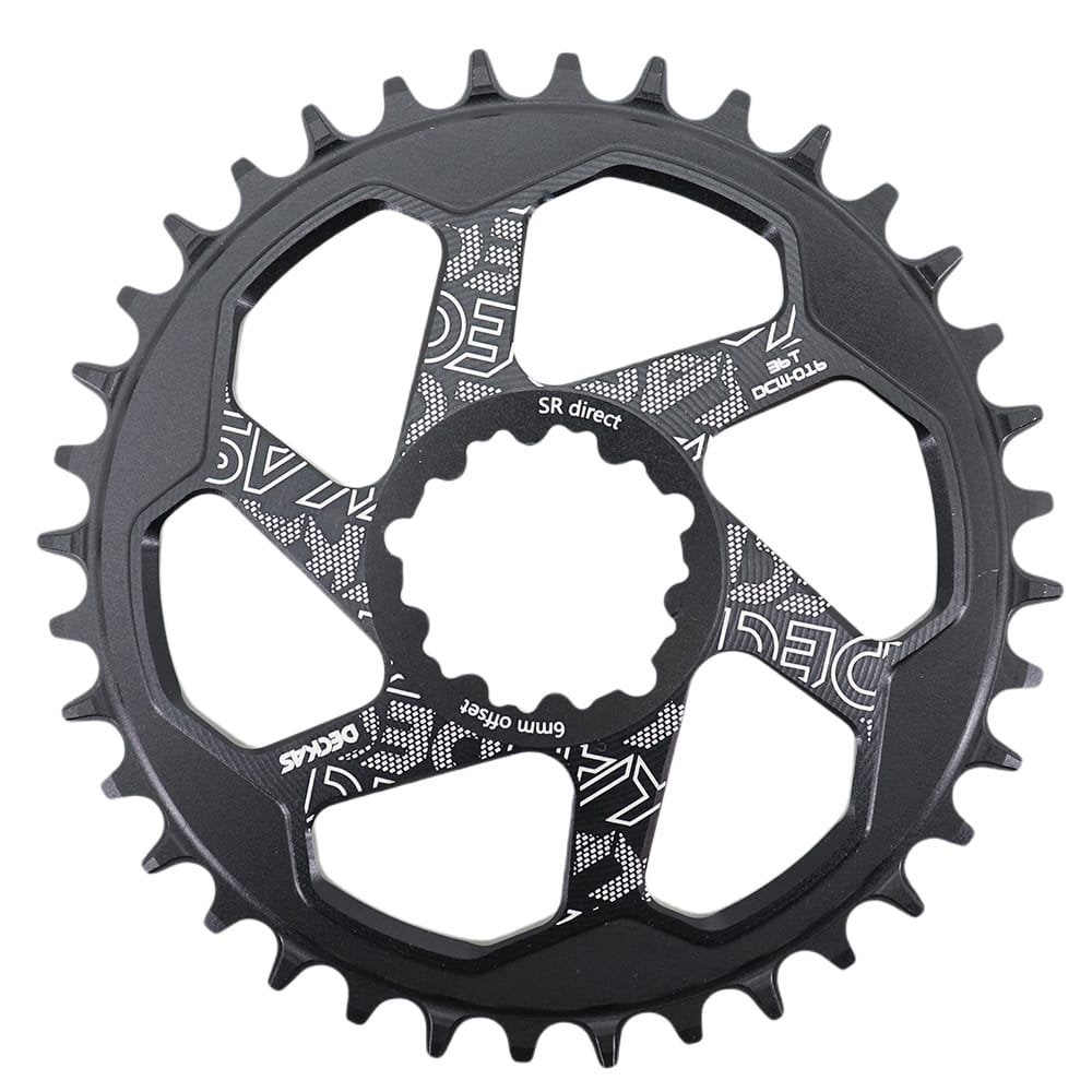 Deckas GXP Chainring 6mm Offset Round For Sram GXP XX1 Eagle X01 X1 X0 X9 32T 34T 36 38 MTB