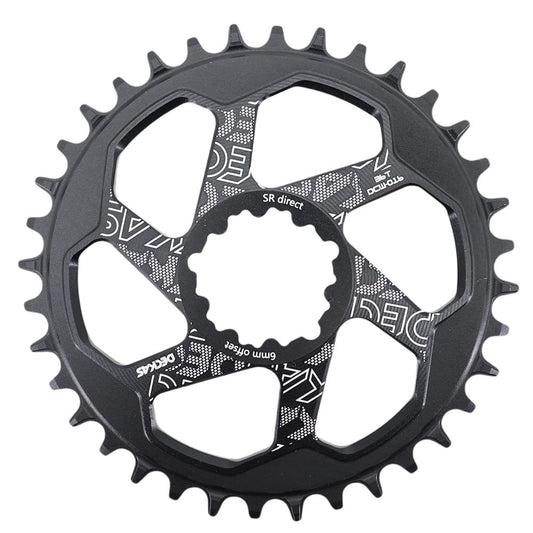 Deckas GXP Chainring 6mm Offset Round For Sram GXP XX1 Eagle X01 X1 X0 X9 32T 34T 36 38 MTB
