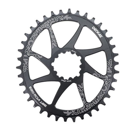 Deckas GXP Chainring 3mm Offset Oval For Sram GXP XX1 Eagle X01 X1 X0 X9 28T 30T 32T 34T 36 38 MTB