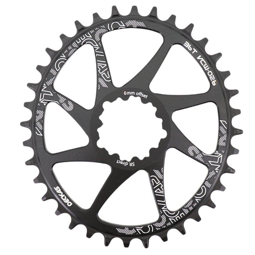 Deckas GXP Chainring 6mm Offset Oval For Sram GXP XX1 Eagle X01 X1 X0 X9 32T 34T 36 38 MTB
