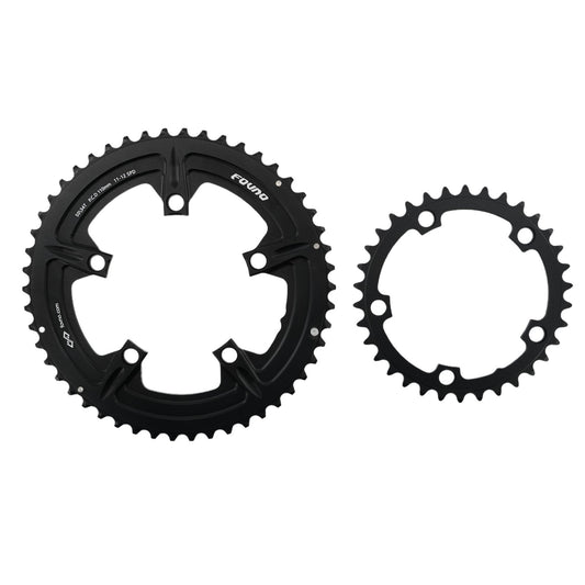 Deckas FOVNO Double Chainring 110BCD road bike round 2x chainring 50t 35t 34t 52t 36t 53t 39t