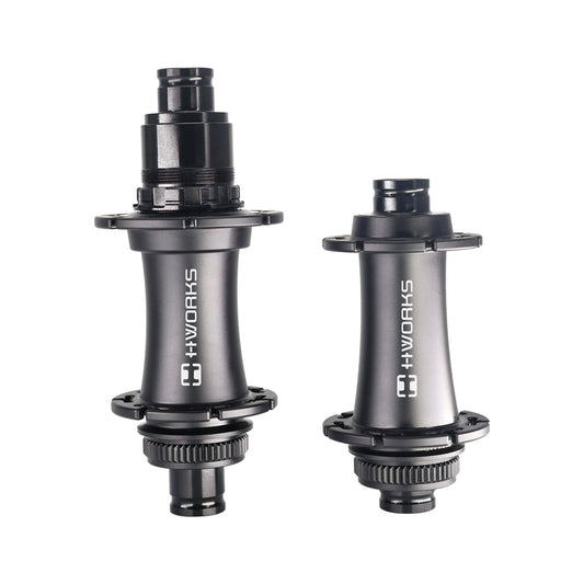 H-Works B406 MTB Boost Hub for Berd Spokes — Rear Hub