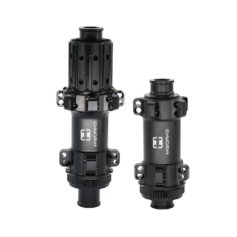 H-Works SR288C Super Light Road Disc Hub for T-head Carbon Spokes — Front Hub