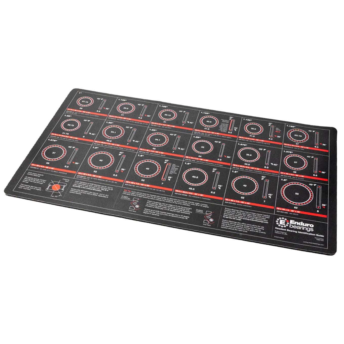 Enduro Bearing ID Mat