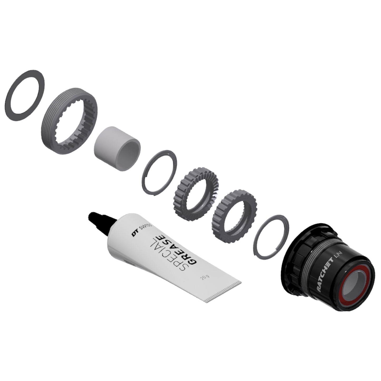 DT Swiss Hub Service Parts