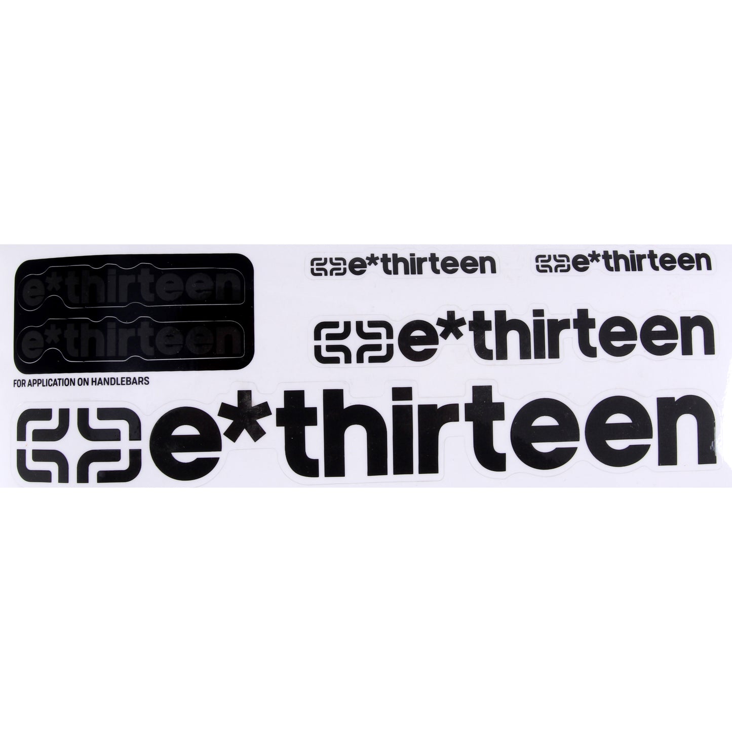 E*Thirteen Race Handlebar Decal Kit