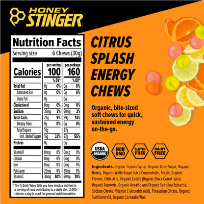 Honey Stinger Organic Energy Chews