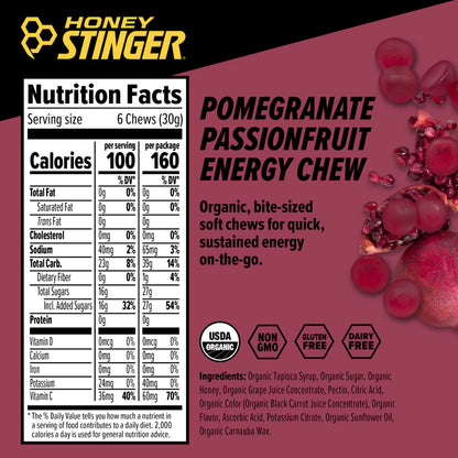 Honey Stinger Organic Energy Chews