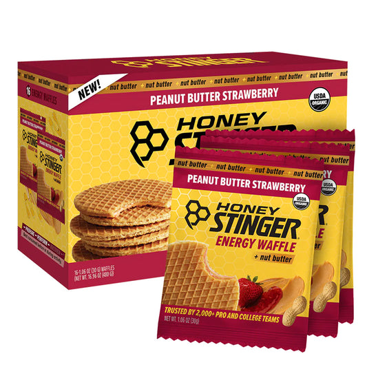 Honey Stinger Energy Waffles + Nut Butter