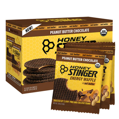 Honey Stinger Energy Waffles + Nut Butter