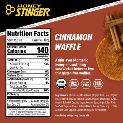Honey Stinger Gluten Free Stinger-Waffle