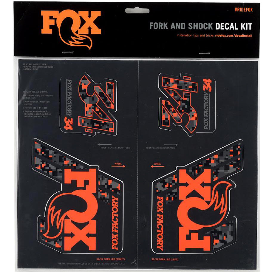 Fox Heritage Decal Kit