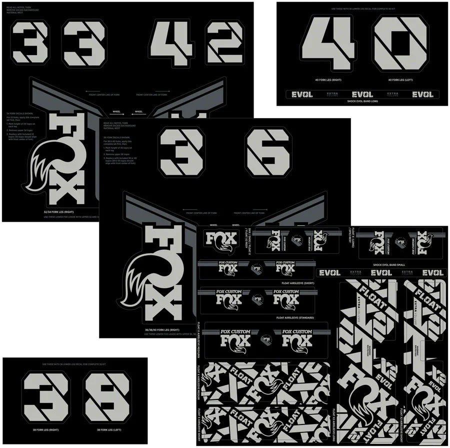 Fox Custom Decal Kit