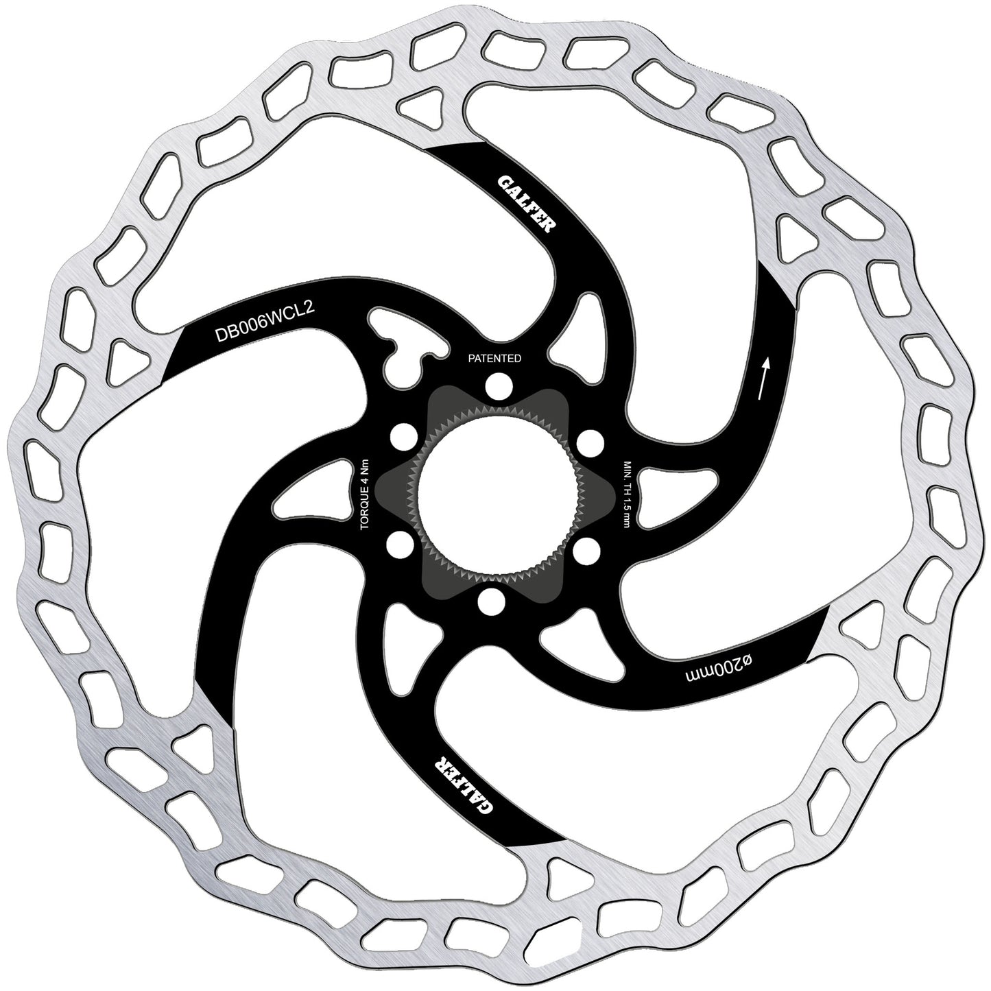 Galfer Disc Center Lock Rotor