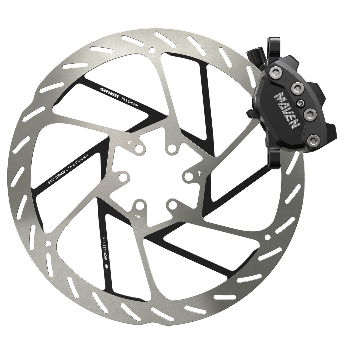 SRAM Maven Base Stealth Hydraulic Disc Brake