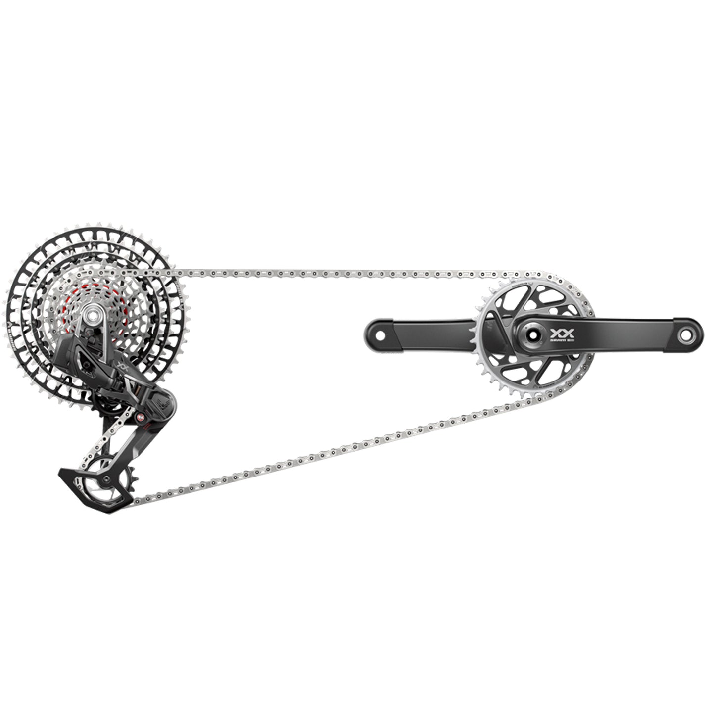 SRAM XX SL T-Type Eagle AXS Groupset