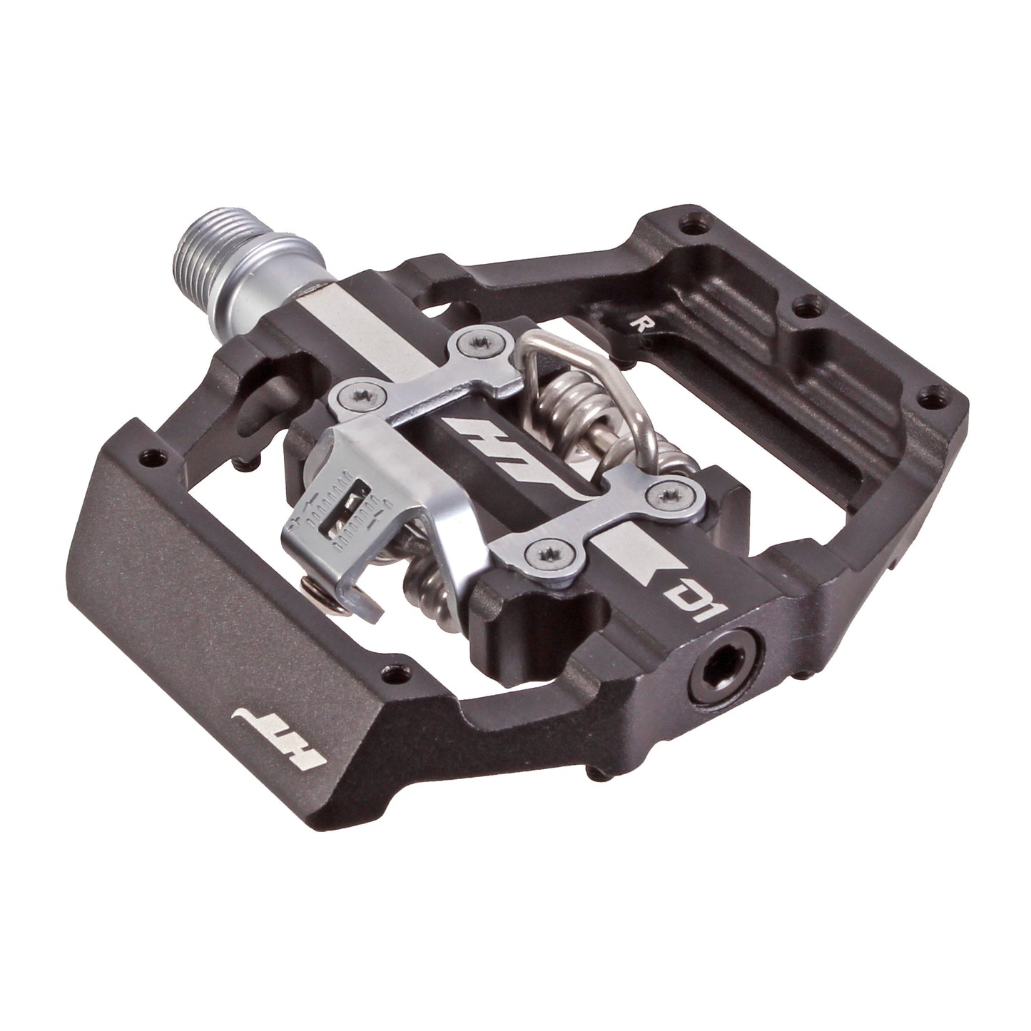 HT Duo Platform+Clipless Pedals