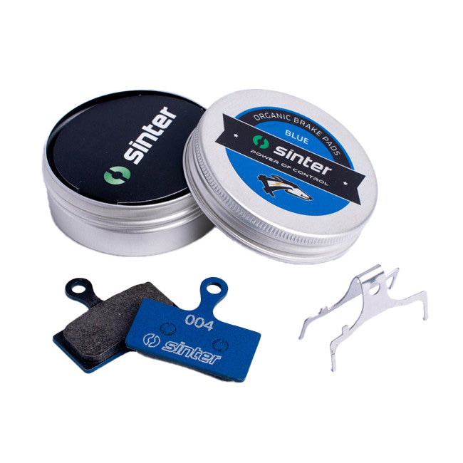 Sinter Premium Organic Disc Brake Pads, Blue