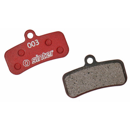 Sinter Premium Organic Disc Brake Pads, Red