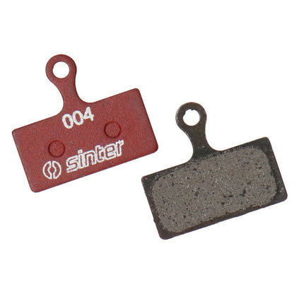 Sinter Premium Organic Disc Brake Pads, Red