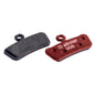 Sinter Premium Organic Disc Brake Pads, Red