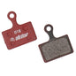Sinter Premium Organic Disc Brake Pads, Red