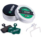 Sinter Premium Organic Disc Brake Pads, Green