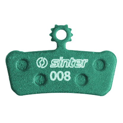 Sinter Premium Organic Disc Brake Pads, Green