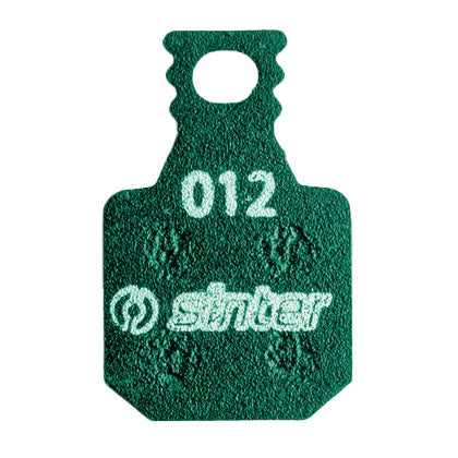 Sinter Premium Organic Disc Brake Pads, Green