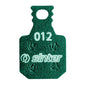Sinter Premium Organic Disc Brake Pads, Green