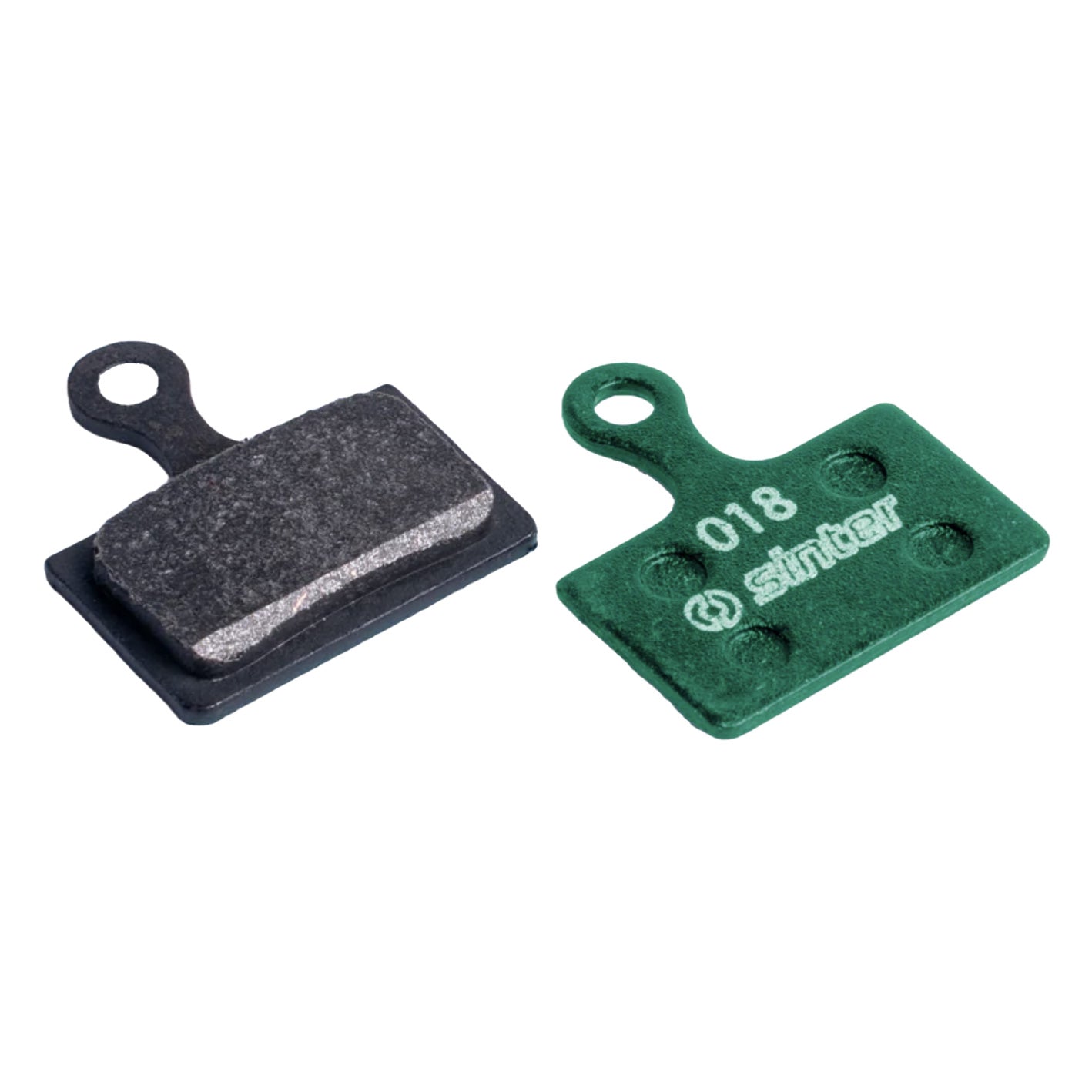 Sinter Premium Organic Disc Brake Pads, Green