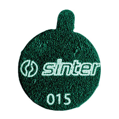 Sinter Premium Organic Disc Brake Pads, Green
