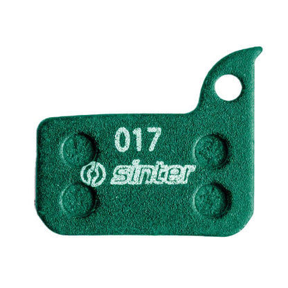 Sinter Premium Organic Disc Brake Pads, Green