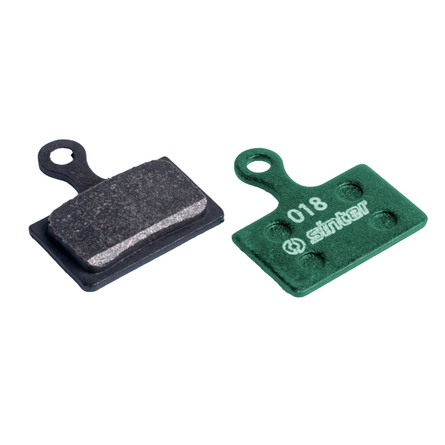 Sinter Premium Organic Disc Brake Pads, Green