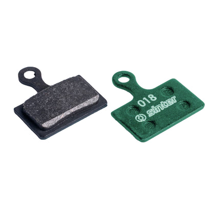 Sinter Premium Organic Disc Brake Pads, Green