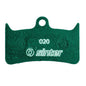 Sinter Premium Organic Disc Brake Pads, Green