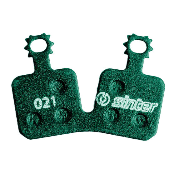 Sinter Premium Organic Disc Brake Pads, Green