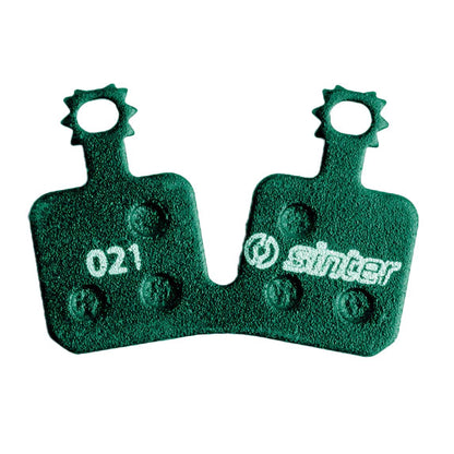 Sinter Premium Organic Disc Brake Pads, Green