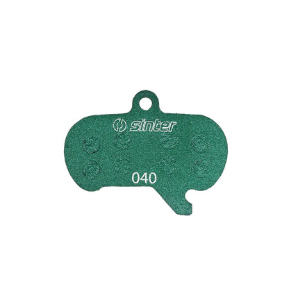 Sinter Premium Organic Disc Brake Pads, Green