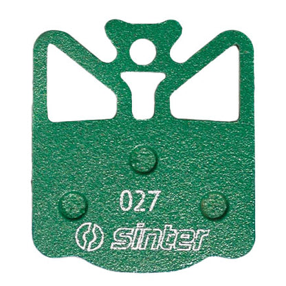 Sinter Premium Organic Disc Brake Pads, Green