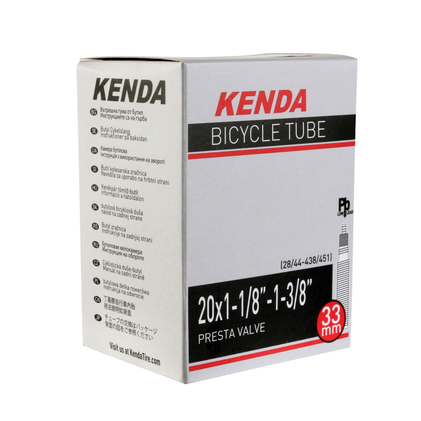 Kenda Standard Butyl Tube