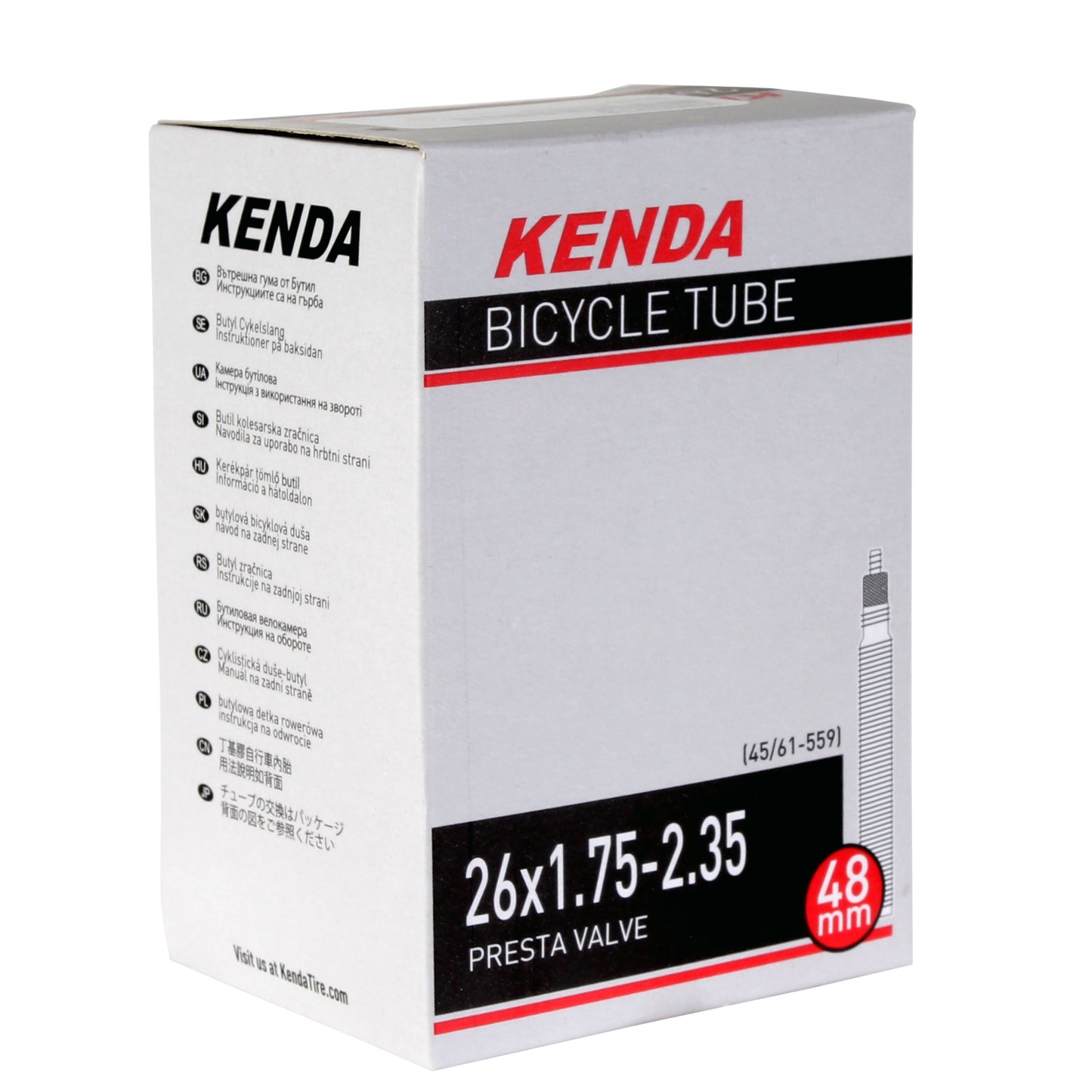 Kenda Standard Butyl Tube