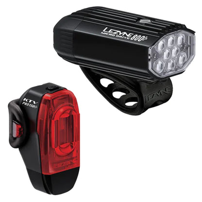 Lezyne Micro Drive and KTV Drive Pro Light System