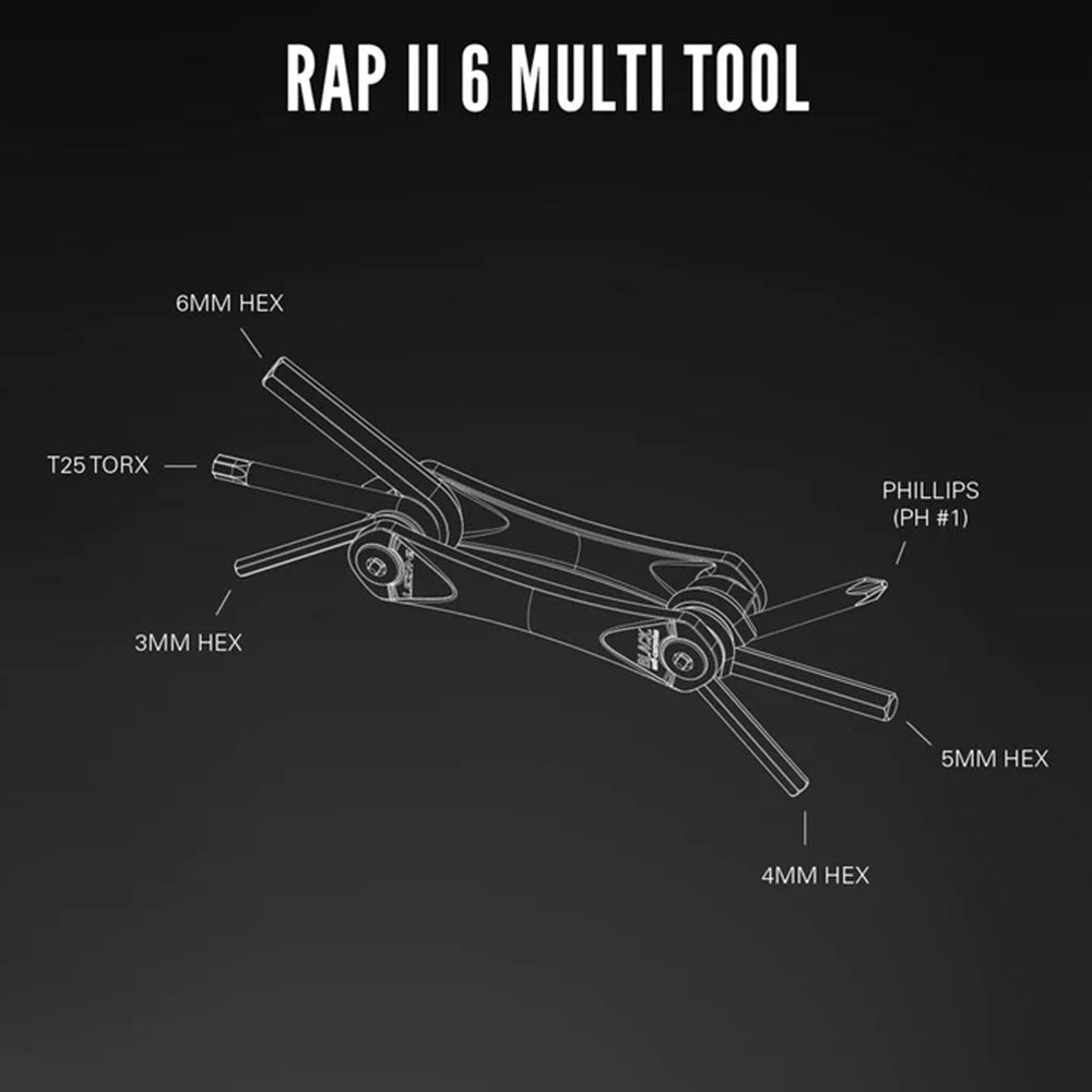 Lezyne Rap II Multi Tool