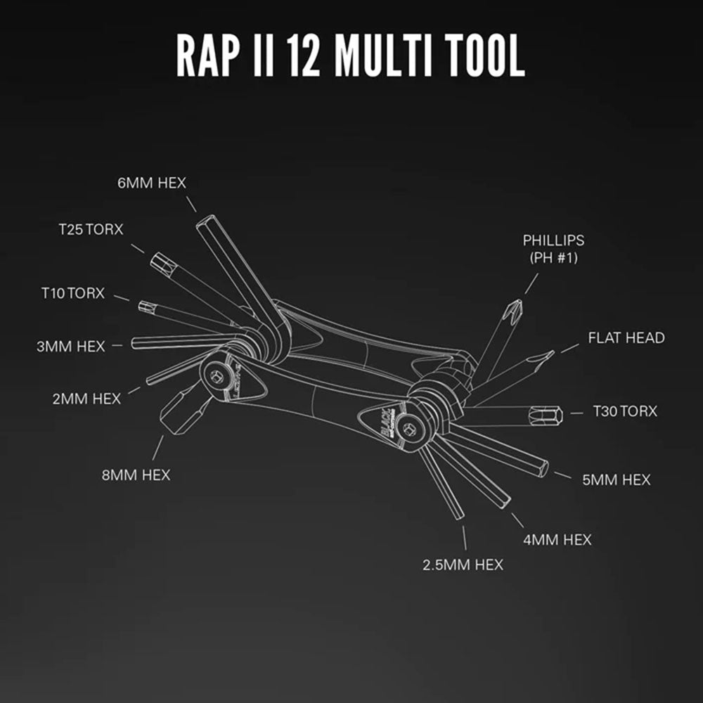 Lezyne Rap II Multi Tool