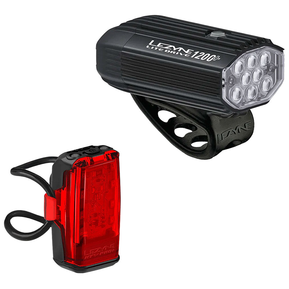 Lezyne Lite Drive 1200+ and KTV Drive Pro+ Lights