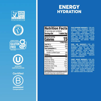 Nuun Energy Hydration Tabs