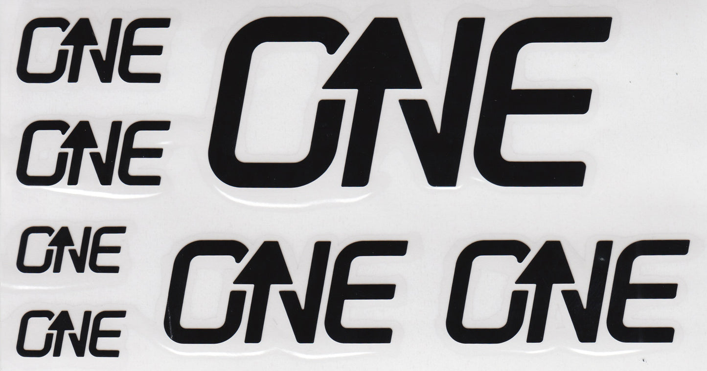OneUp Components Riser Bar Decal Kits